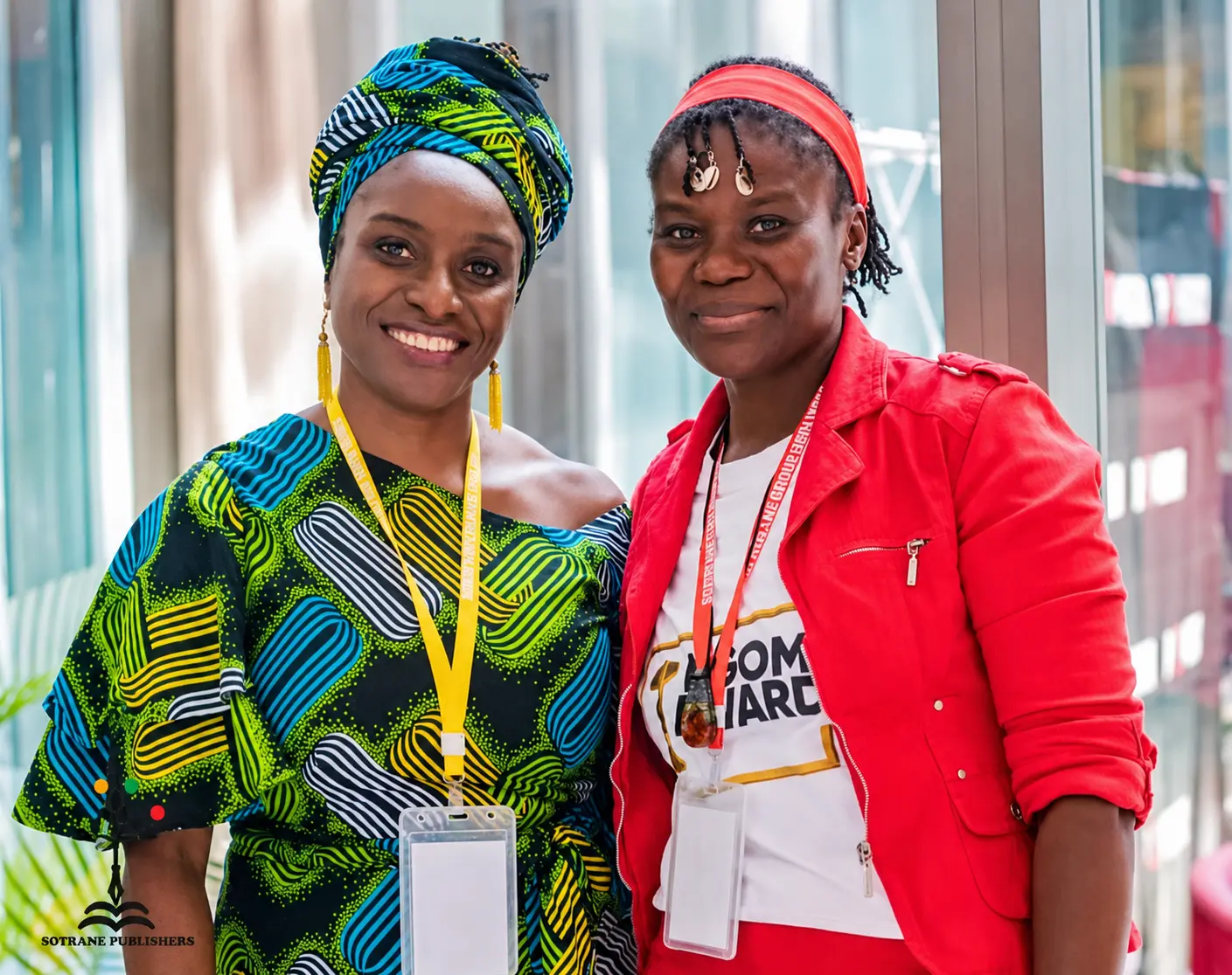 Marita Banda at a literary gathering
